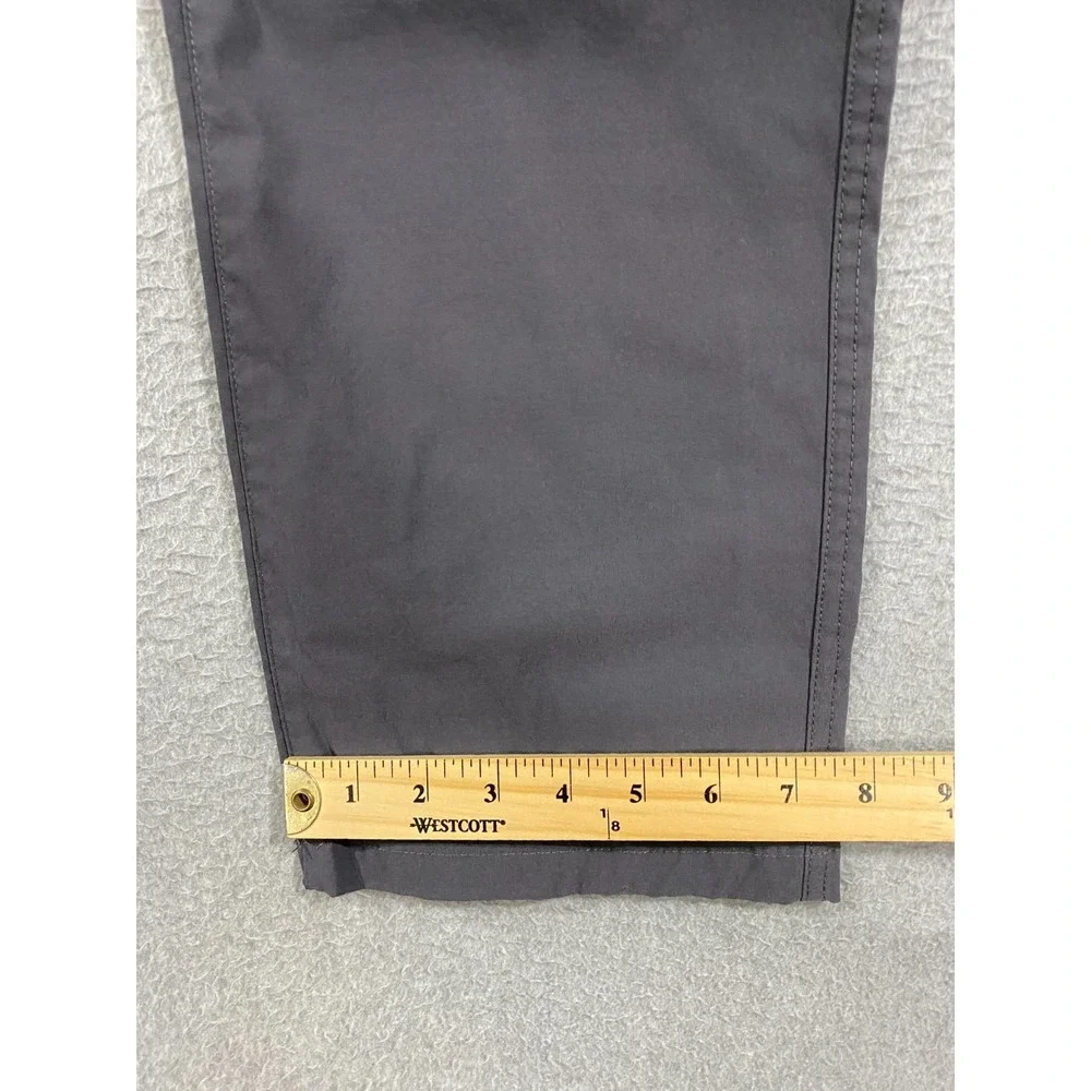 Orvis Men's Water Repellent Outdoor Tech Pants 36x30 (Fits 35x27.5) Gray Stretch